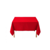 Toalha Vermelha p/ Mesa 4 Lugares